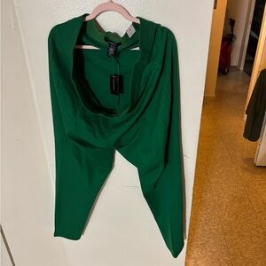 Ashley Stewart By 26 International - Vibrant Green Thick Legging Pants